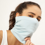 Blue Solid Bamboo Anti-Microbial Multipurpose Headband