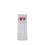 Grey & Red Printed UV Protection Hand Gloves