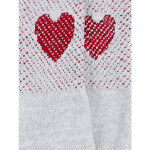 Grey & Red Printed UV Protection Hand Gloves